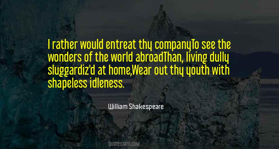 Quotes About The Youth Of The World #1519579