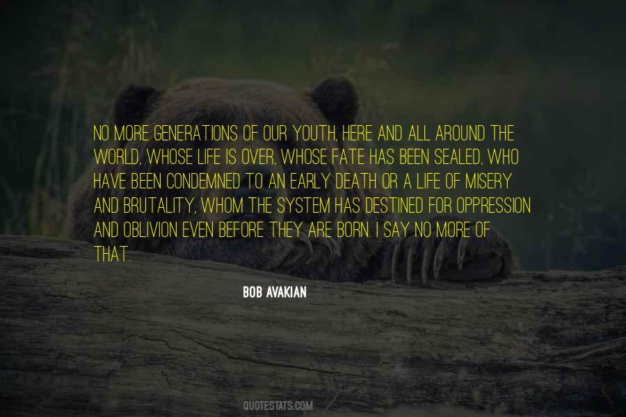 Quotes About The Youth Of The World #718231