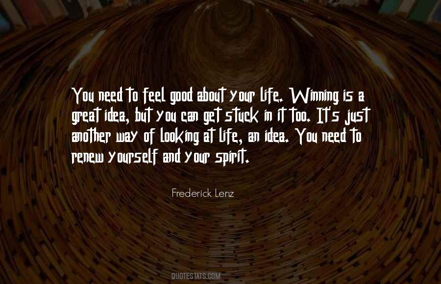 Feel Good Life Quotes #1129346