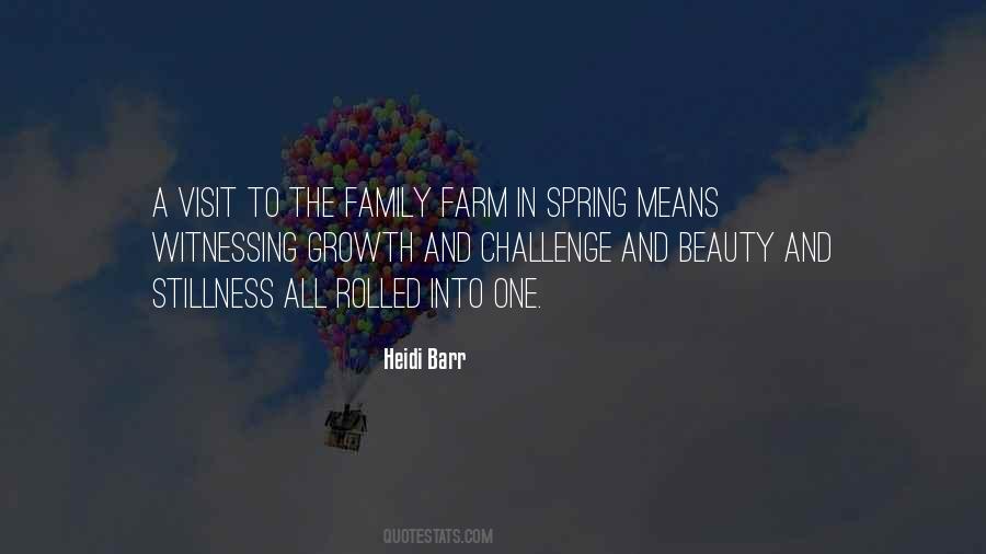 Quotes About The Family Farm #192394