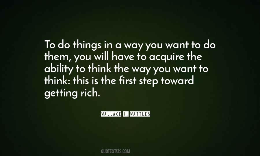 Quotes About A First Step #1221705