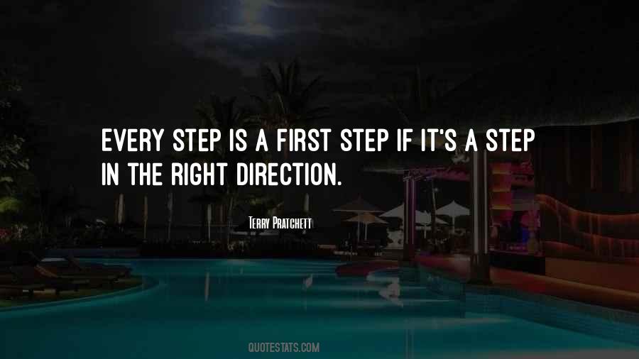 Quotes About A First Step #770837