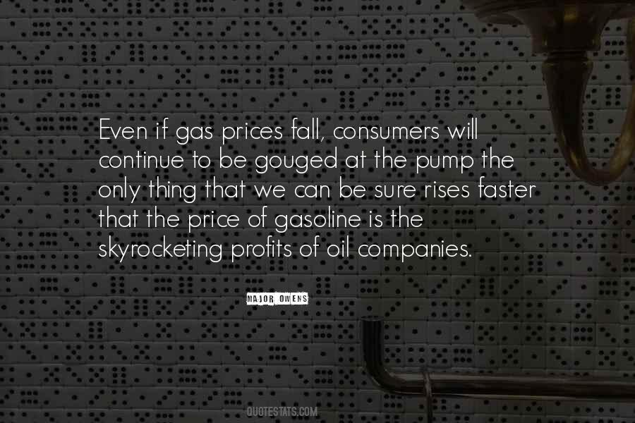 Gasoline Price Quotes #2157