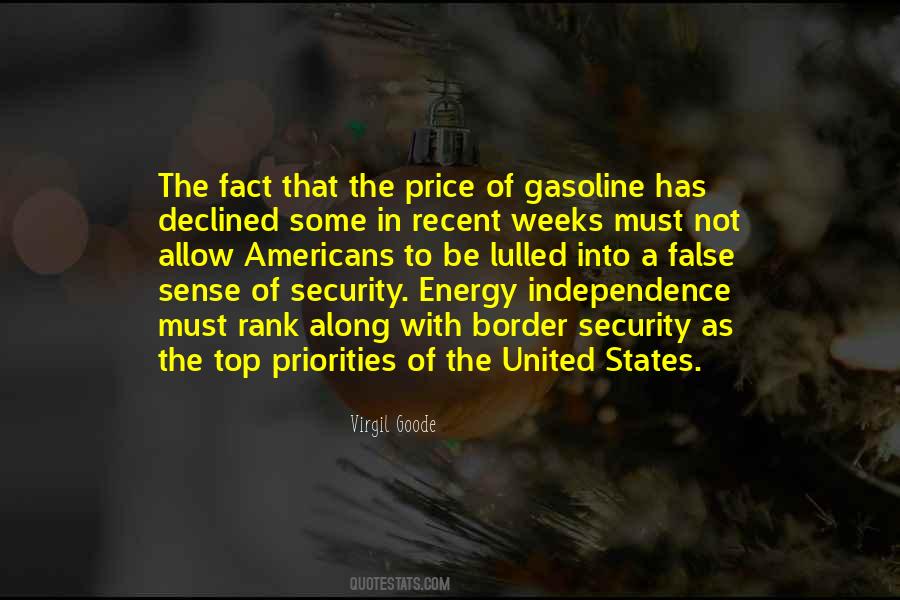 Gasoline Price Quotes #807910