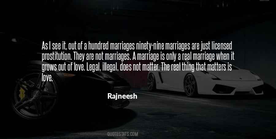 Quotes About Love Not Marriage #166382