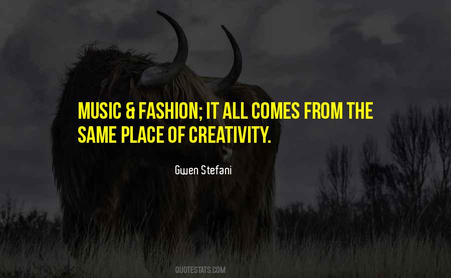 Fashion Creativity Quotes #1576709