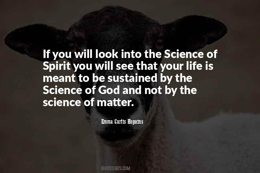 Science Matter Quotes #1016986