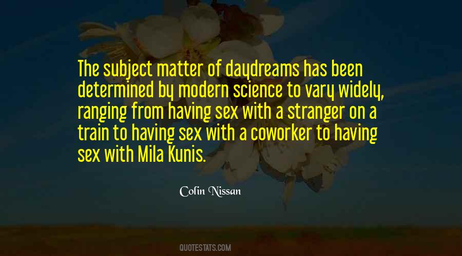 Science Matter Quotes #1211941