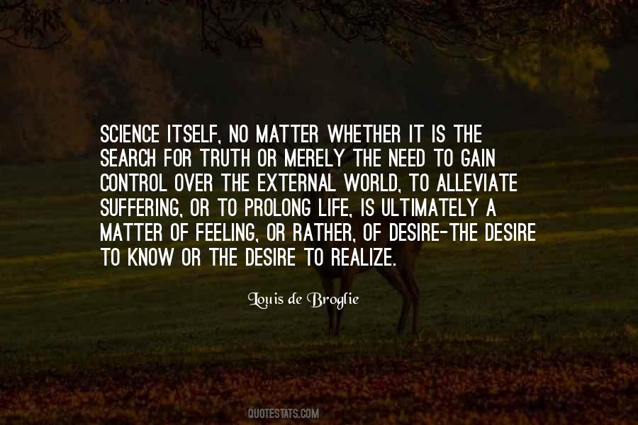 Science Matter Quotes #150092