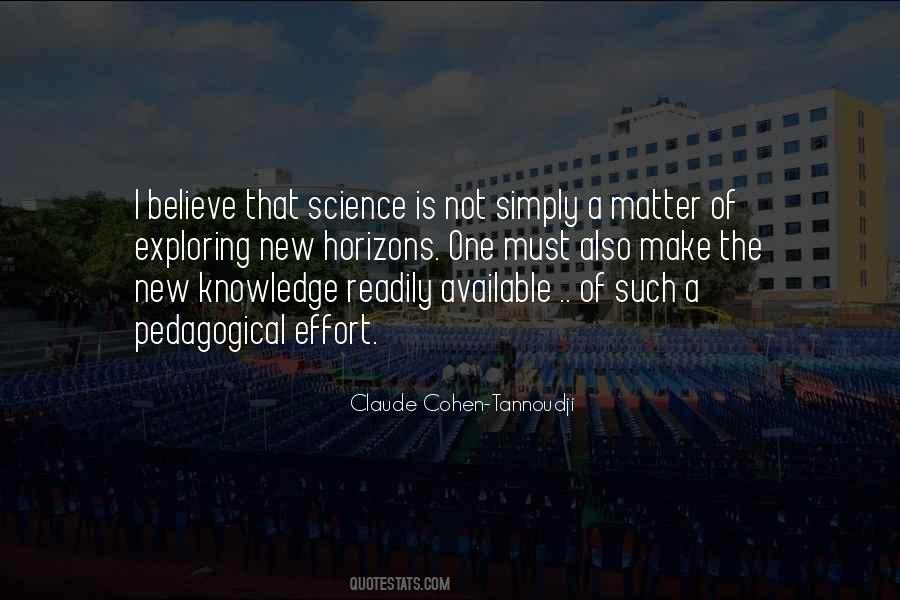 Science Matter Quotes #1852092