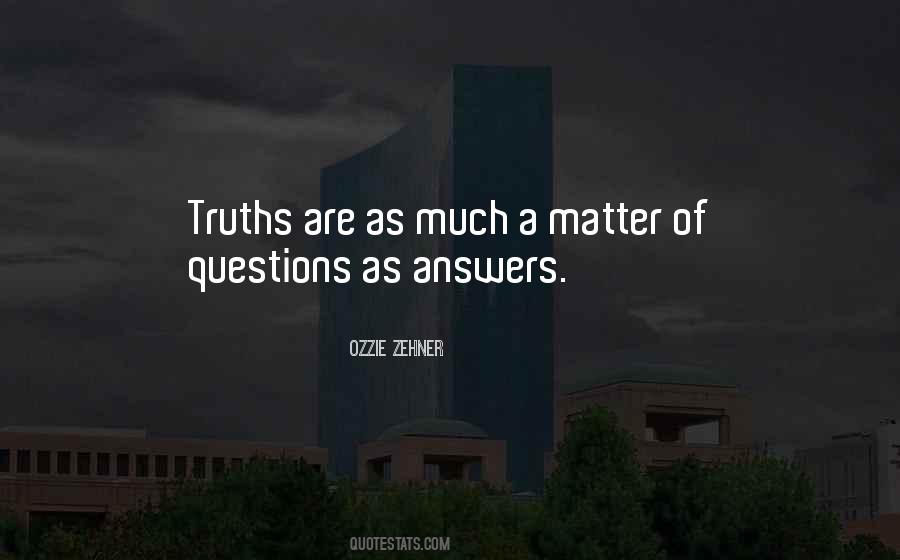 Science Matter Quotes #653974