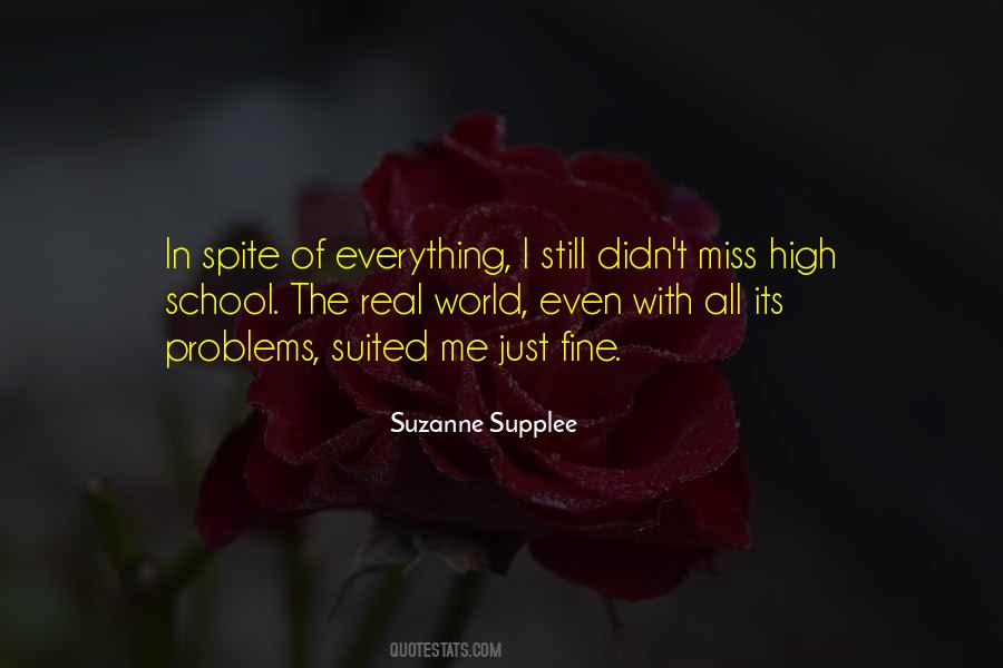 I Miss School Quotes #1837821
