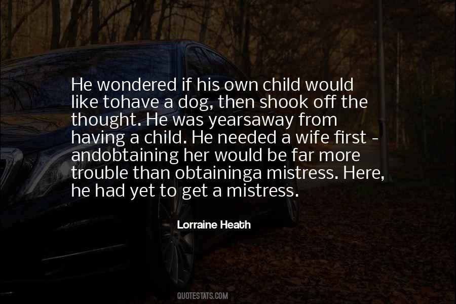 Dog Child Quotes #567980