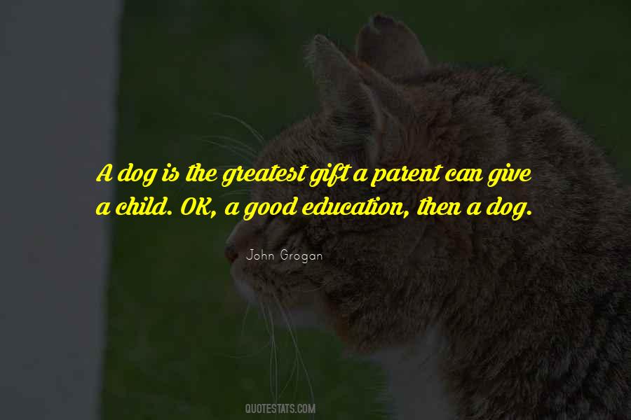 Dog Child Quotes #688769