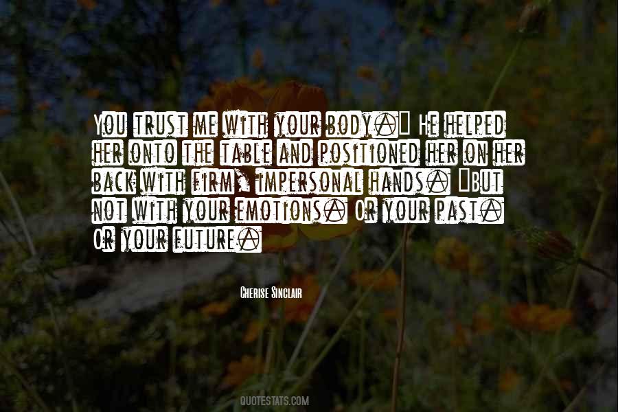 With Your Emotions Quotes #1379656