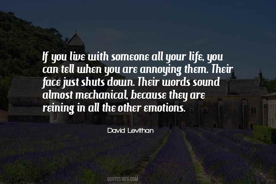 With Your Emotions Quotes #506116