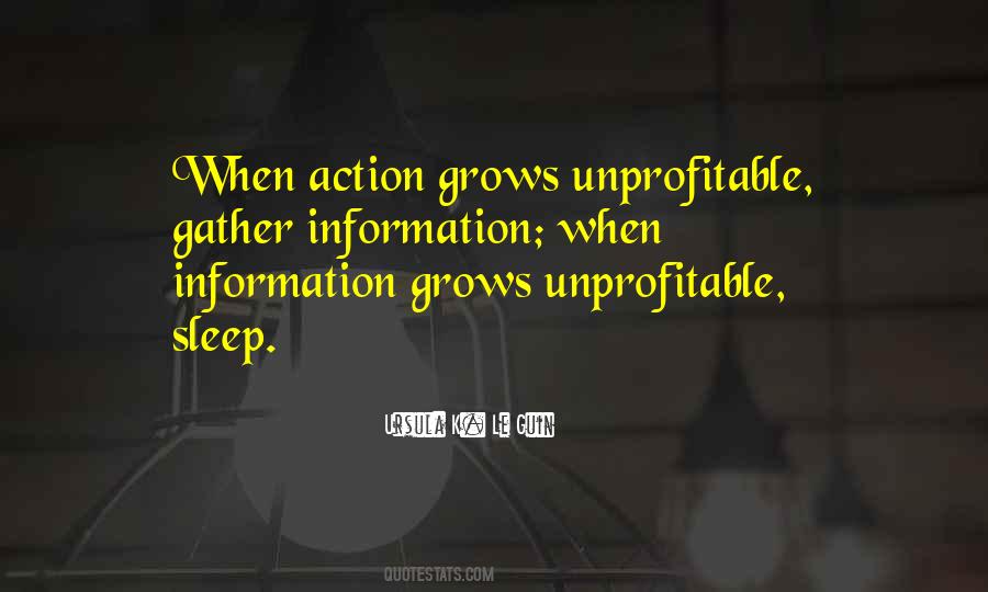 Gather Information Quotes #1411306