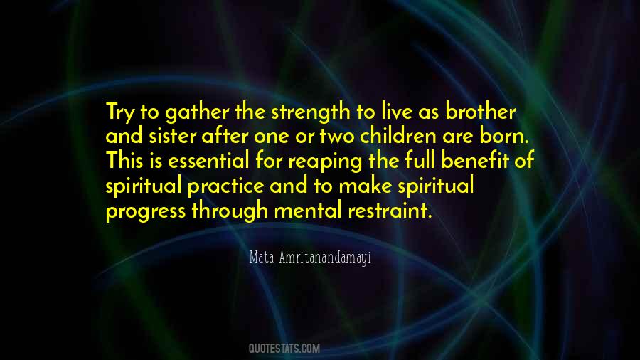 Gather Strength Quotes #1552962