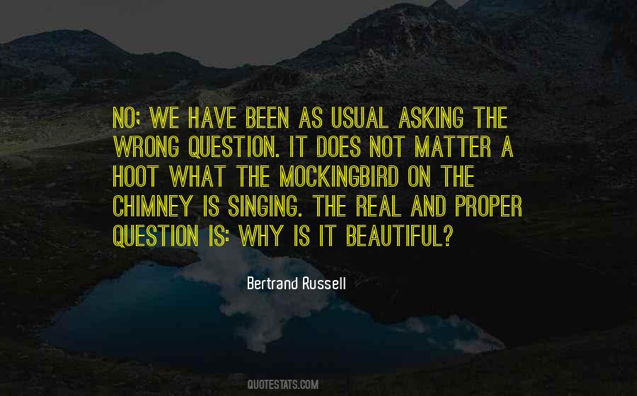 Why Does It Matter Quotes #1518043