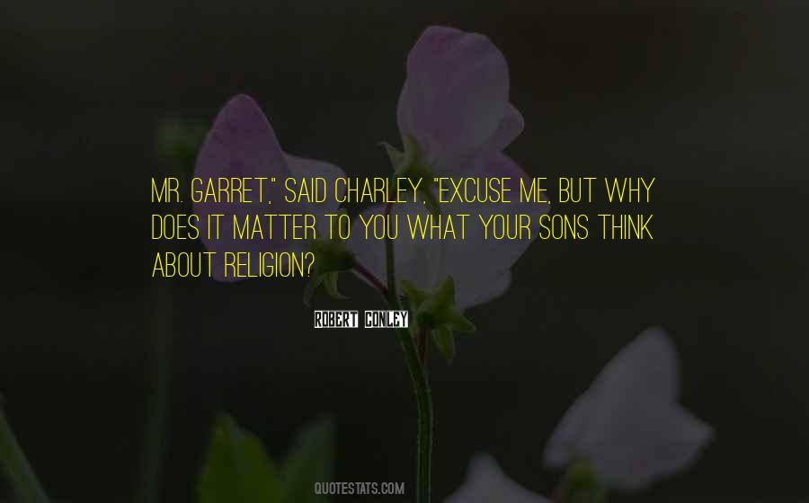 Why Does It Matter Quotes #266353