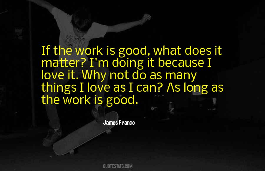 Why Does It Matter Quotes #623043