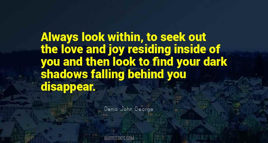 Seek Joy Quotes #11536