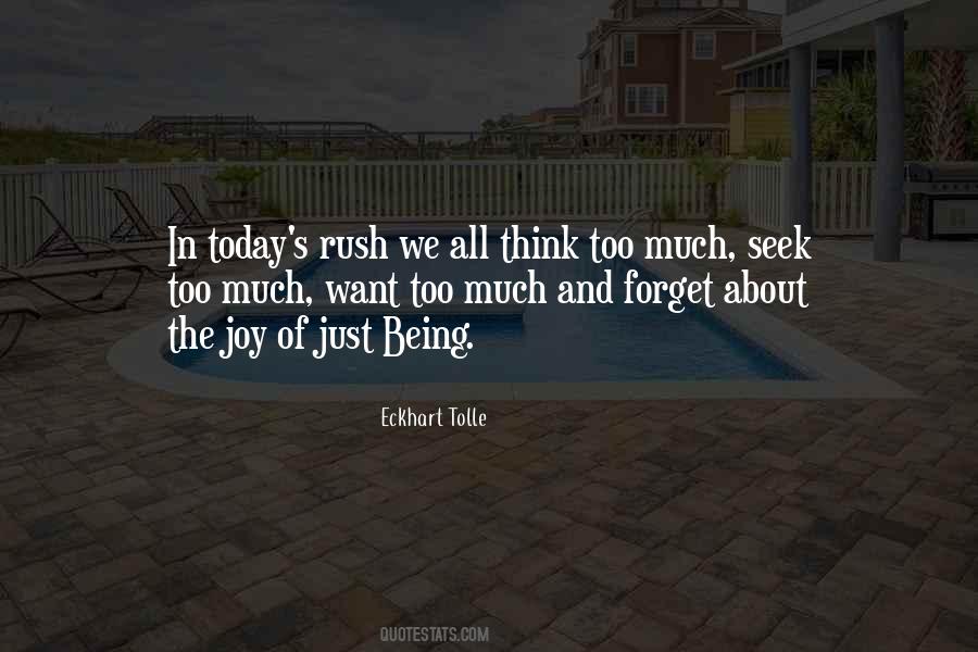 Seek Joy Quotes #447145