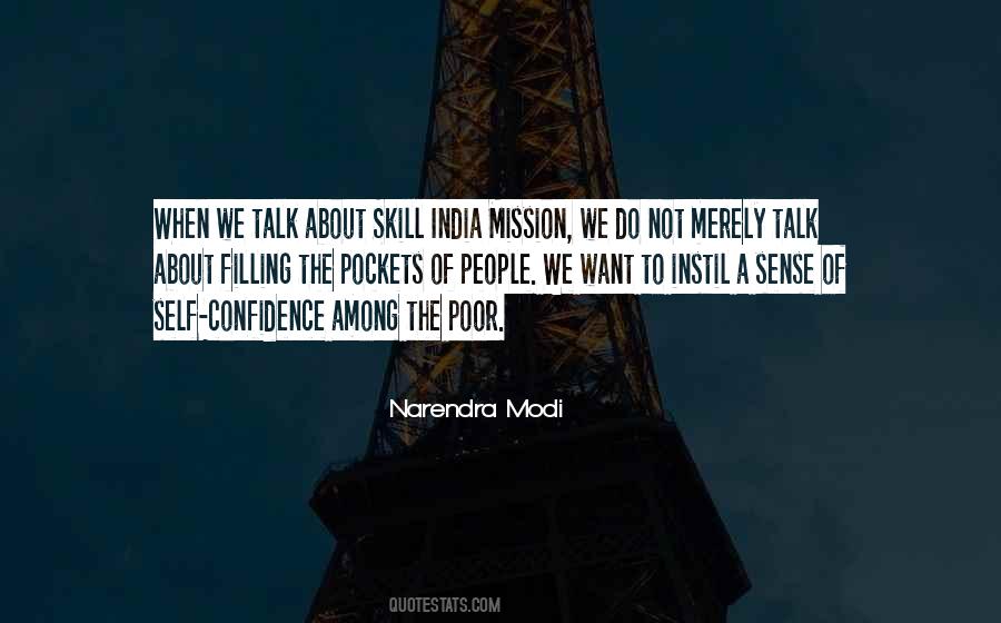 Skill And Confidence Quotes #231439
