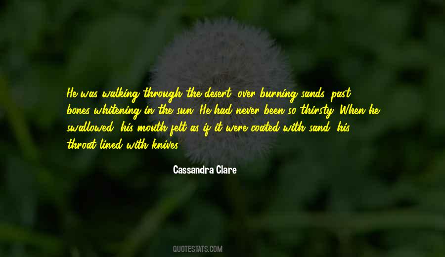 Sand Desert Quotes #1588414