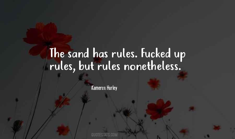 Sand Desert Quotes #1821413