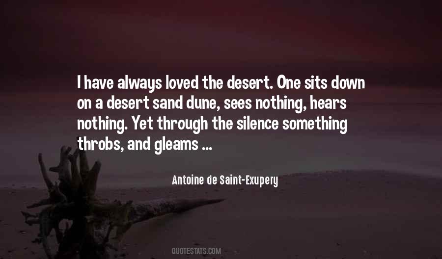 Sand Desert Quotes #655713