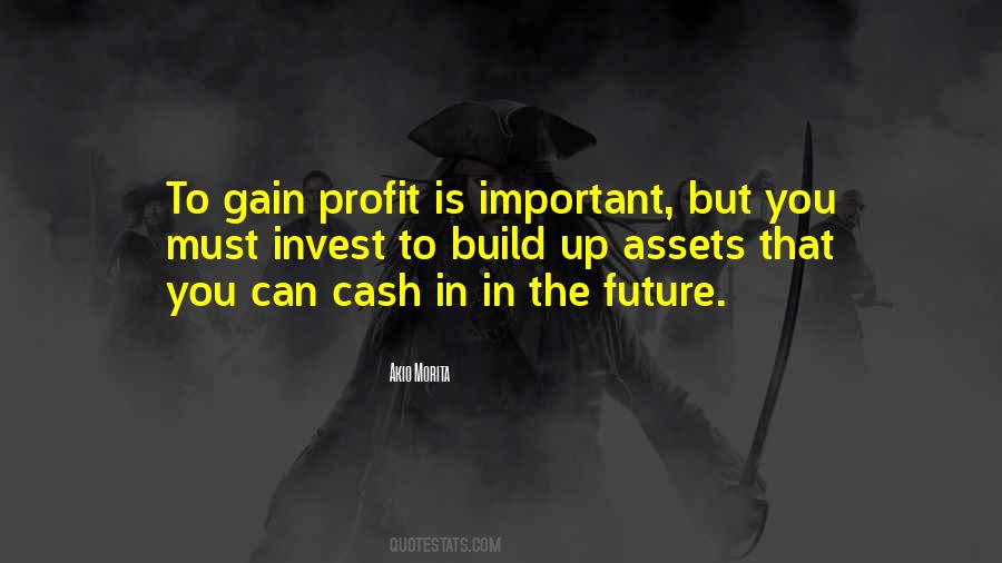 Invest For The Future Quotes #843442