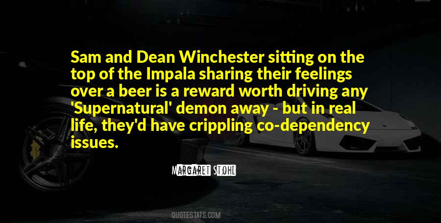 Dean Winchester Supernatural Quotes #366605