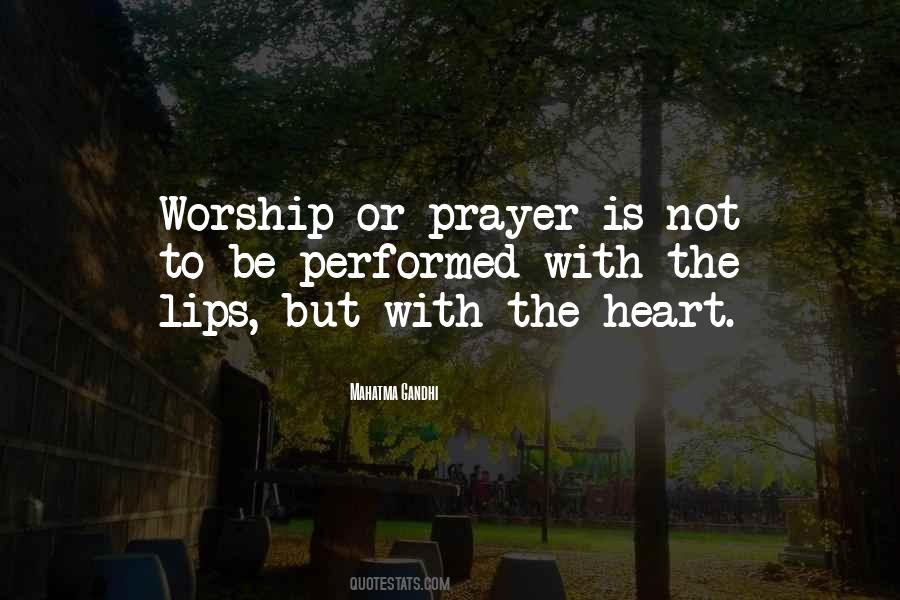 Heart Prayer Quotes #1291316