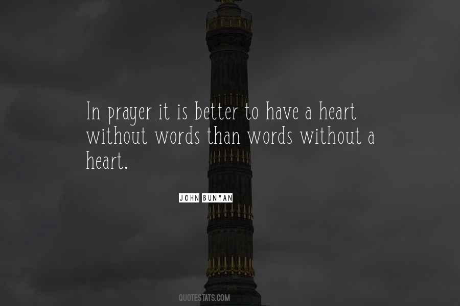 Heart Prayer Quotes #1652402