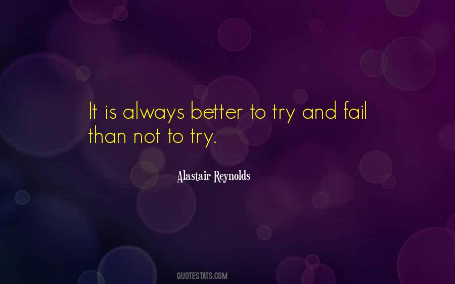 Try And Fail Quotes #1294799