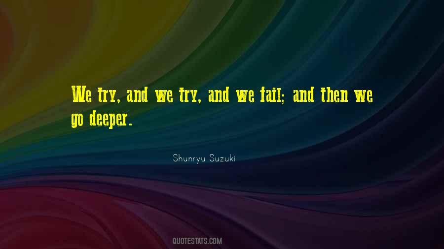 Try And Fail Quotes #529055