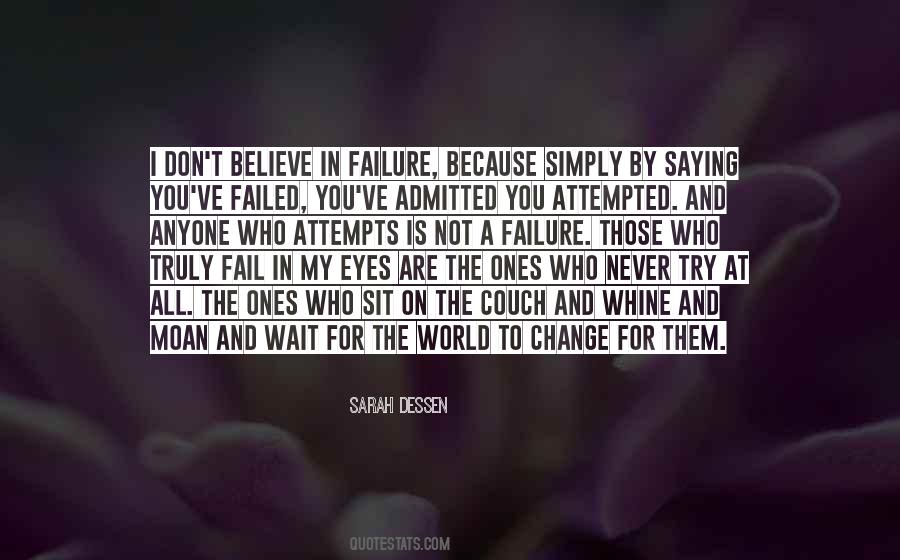 Try And Fail Quotes #538736