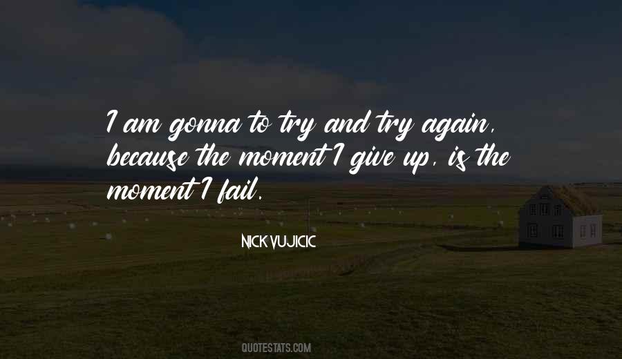 Try And Fail Quotes #728574