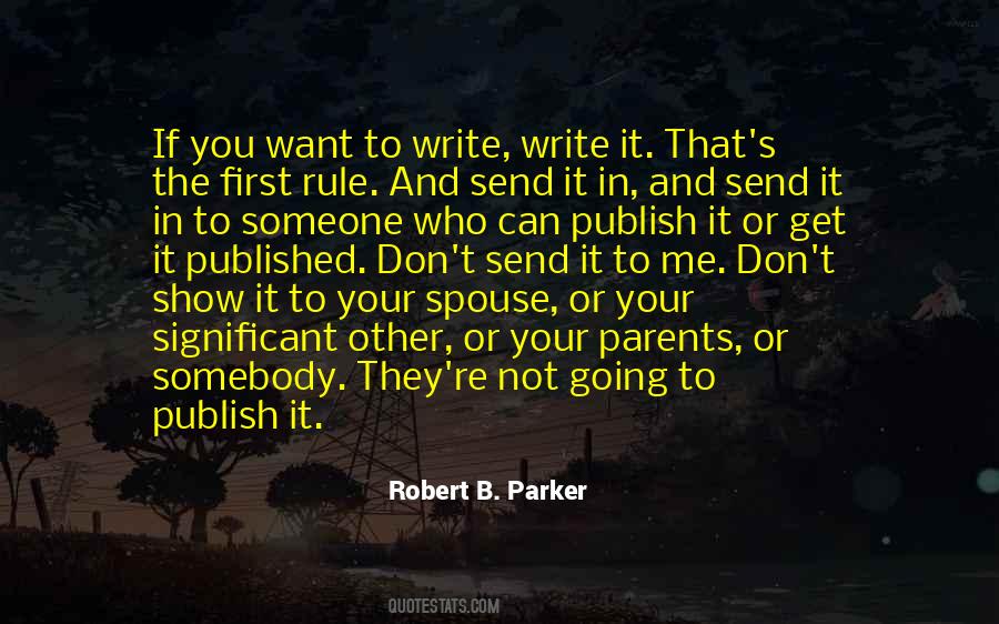 Write And Publish Quotes #1007844