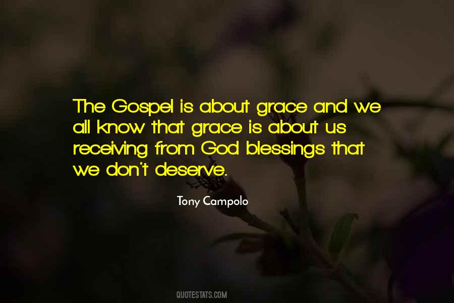 Blessings And Grace Quotes #461781