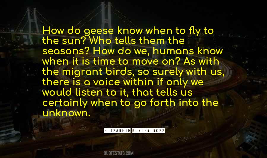 Know When To Move On Quotes #1667615