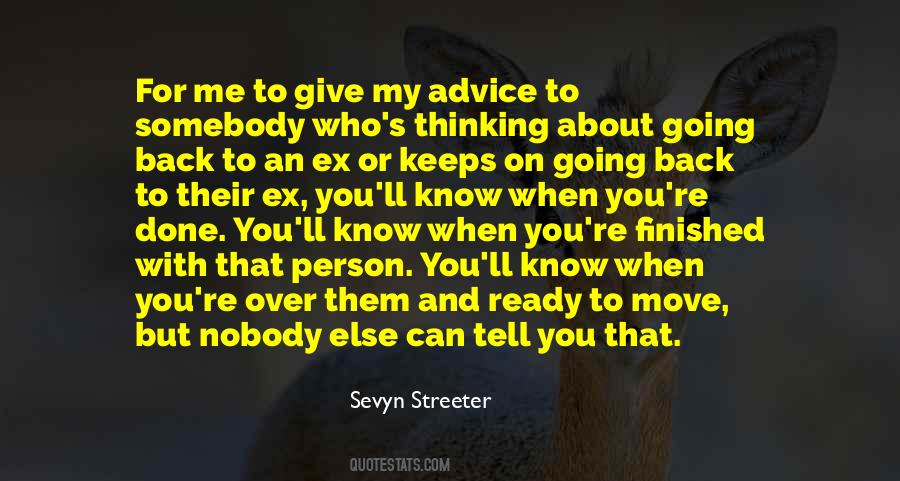 Know When To Move On Quotes #1753363