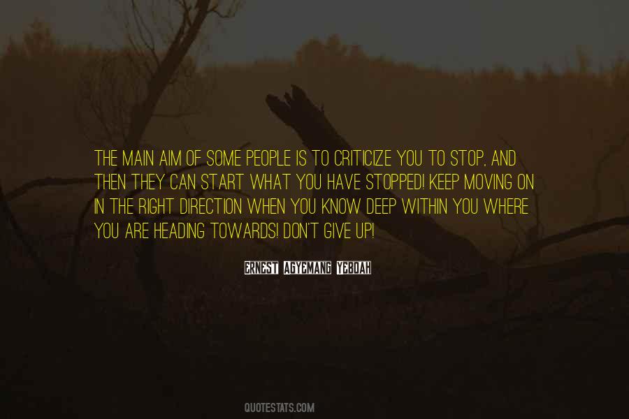 Know When To Move On Quotes #1878769