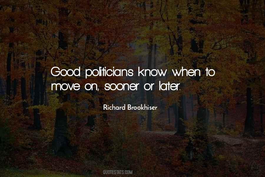 Know When To Move On Quotes #5686
