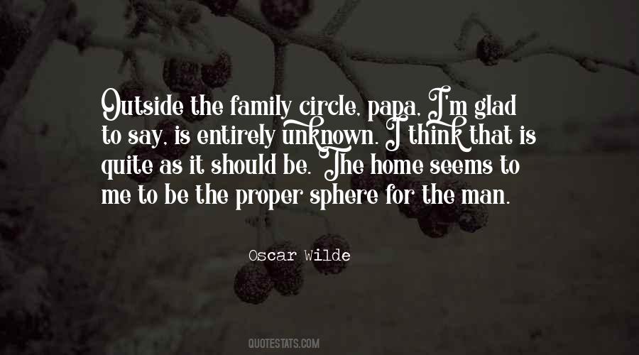 Quotes About The Family Circle #1626862