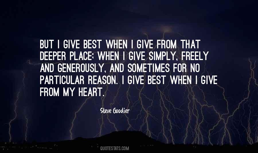 Quotes About Giving My Heart #215820