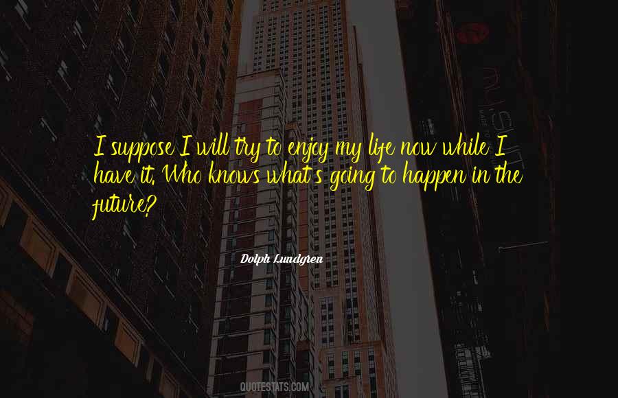 Happen In The Future Quotes #1411885