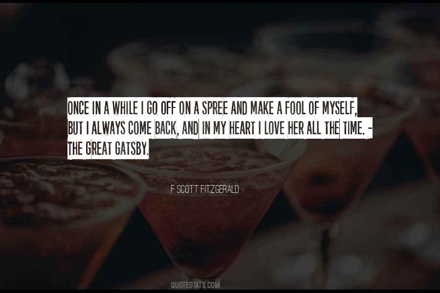 Gatsby's Quotes #1077347