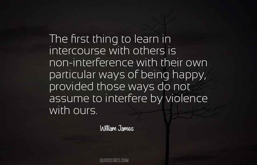 Learn To Be Happy With What You Have Quotes #1305579